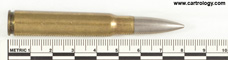 7.92 x 57 mm AP MK2z United Kingdom K43 WIIz profile view.