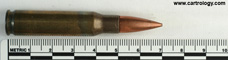 7.62mm NATO Ball M80 United States W C C 7 9 profile view.