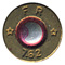 7.62mm NATO Ball  Brazil FR * 7.62 * head view.