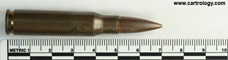 7.62mm NATO Ball  Colombia IM 72 profile view.