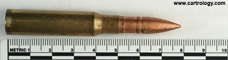 7.62mm NATO Ball  United States  profile view.