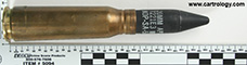 20 x 102mm API T221E3 United States  profile view.