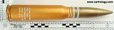 30 x 173mm GAU-8/A Dummy PGU-16/A United States  profile view.