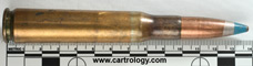 .50 BMG API T49 United States F A 45 profile view.