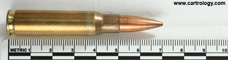 7.62mm NATO Ball M59 United States ⊕ WRA 58 profile view.