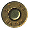 7.62mm NATO Ball (Match) M118 United States LC 65 MATCH head view.