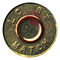 7.62mm NATO Ball (Match)  United States LC 82 MATCH head view.