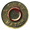 7.62mm NATO Ball (Match)  United States LC 82 MATCH head view.