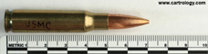 7.62mm NATO Ball (Match)  United States F C 308 WIN profile view.