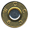 7.62mm NATO Ball (Match)  United States W C C 6 0 head view.