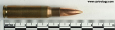 7.62mm NATO Ball (Match) XM118 United States FA 63 MATCH profile view.