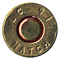 7.62mm NATO Ball (Match) M852 United States LC 91 MATCH head view.