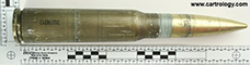 30 x 173mm GAU-8/A Dummy  Netherlands  profile view.