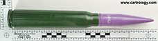 25 x 184mm KBB Dummy  Switzerland (PSW) 001 OE 83 profile view.