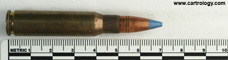 7.62mm NATO Incendiary  Brazil CBC 7,62 82 profile view.