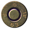 7.62mm NATO Tracer  Netherlands ⊕ B 63 AI head view.