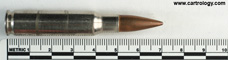 7.62mm NATO Dummy  Belgium ⊕ FN 77 profile view.