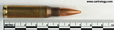 7.62mm NATO Ball (Match)  Australia PALMA 88 (kangaroo) MF (kangaroo) profile view.