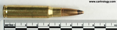 7.62mm NATO AP  Israel 12-68 ת צ profile view.