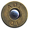 .50 BMG Ball (Reduced Range)  Australia ADI 01 head view.
