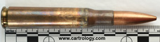 .50 BMG Ball  United Kingdom K 77 50 profile view.