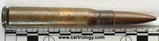 .50 BMG Ball M2 United States S L 43 profile view.