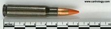 7.62mm NATO Tracer M62 United States F A 6 6 profile view.