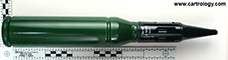 35 x 228mm Oerlikon APDS-T  Unknown 35x228 DM1001 LOS EMZ-10-37-X (on primer assembly) DM144 LOS DAG-1-68 profile view.