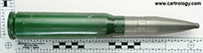 30 x 173mm KCA Dummy  Unknown  profile view.