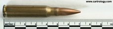 7.62mm NATO Ball L2A1 United Kingdom RG 54 762.A1 profile view.