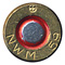 7.62mm NATO Ball  Netherlands ⊕ NWM 59 head view.