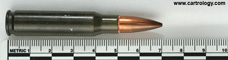 7.62mm NATO Ball  United States F A 6 7 profile view.