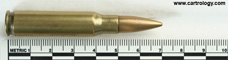 7.62mm NATO Dummy  Israel  11-71 ת צ profile view.