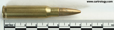 7.62mm NATO Dummy  Israel  3-74 ת צ profile view.
