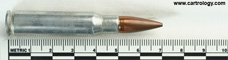 7.62mm NATO Ball M59 United States ⊕ LC 56 profile view.