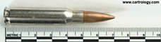 7.62mm NATO Proof  Spain 7.62 x 51 81 SB profile view.