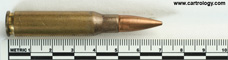 7.62mm NATO Ball M80 United States ⊕ RA 65 profile view.