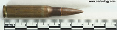 7.62mm NATO Ball  United States F A 53 profile view.
