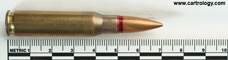 7.62mm NATO Ball  Austria HP 12 61 profile view.