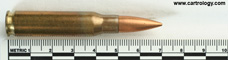 7.62mm NATO Ball  Portugal ⊕ F 77 54 profile view.