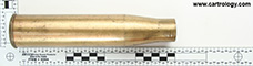 1.1 inch Fired  United States C. B. & C. CO. LOT NO 1291 HDH U(anchor)S 2-42 1.10"MK.I 75 CAL (on primer assembly) 11 42 SOC MK 19 MOD 2 1314 profile view.