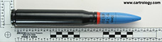 20 x 139mm HS820 TP-T  South Africa 20mm D 00 VM profile view.
