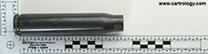 20 x 139mm HS820 Fired  West Germany 20x139 DM1A1 LOS RH-380 (on primer assembly) DM 64 LOS RH-351 profile view.