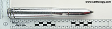20 x 138mm B Rheinmetall Dummy  Germany H40 (eagle) WaA109 (P logo in circle) profile view.