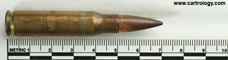 7.62mm NATO Ball M59 United States ⊕ FA 56 profile view.
