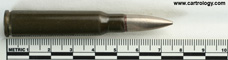 7.5 x 54mm MAS Ball  France LM 4-63 WB 7.5 profile view.