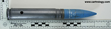 27 x 145mm B TP DM 28 West Germany 27X145 DM 1001 LOT RG-1-112-X profile view.