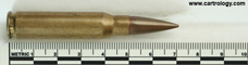 7.62mm NATO Ball  Spain S 61 76 profile view.