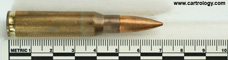 7.62mm NATO Ball  West Germany ⊕ DAG 5-62 profile view.