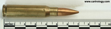 7.62mm NATO Ball  Israel 75 ת צ profile view.
